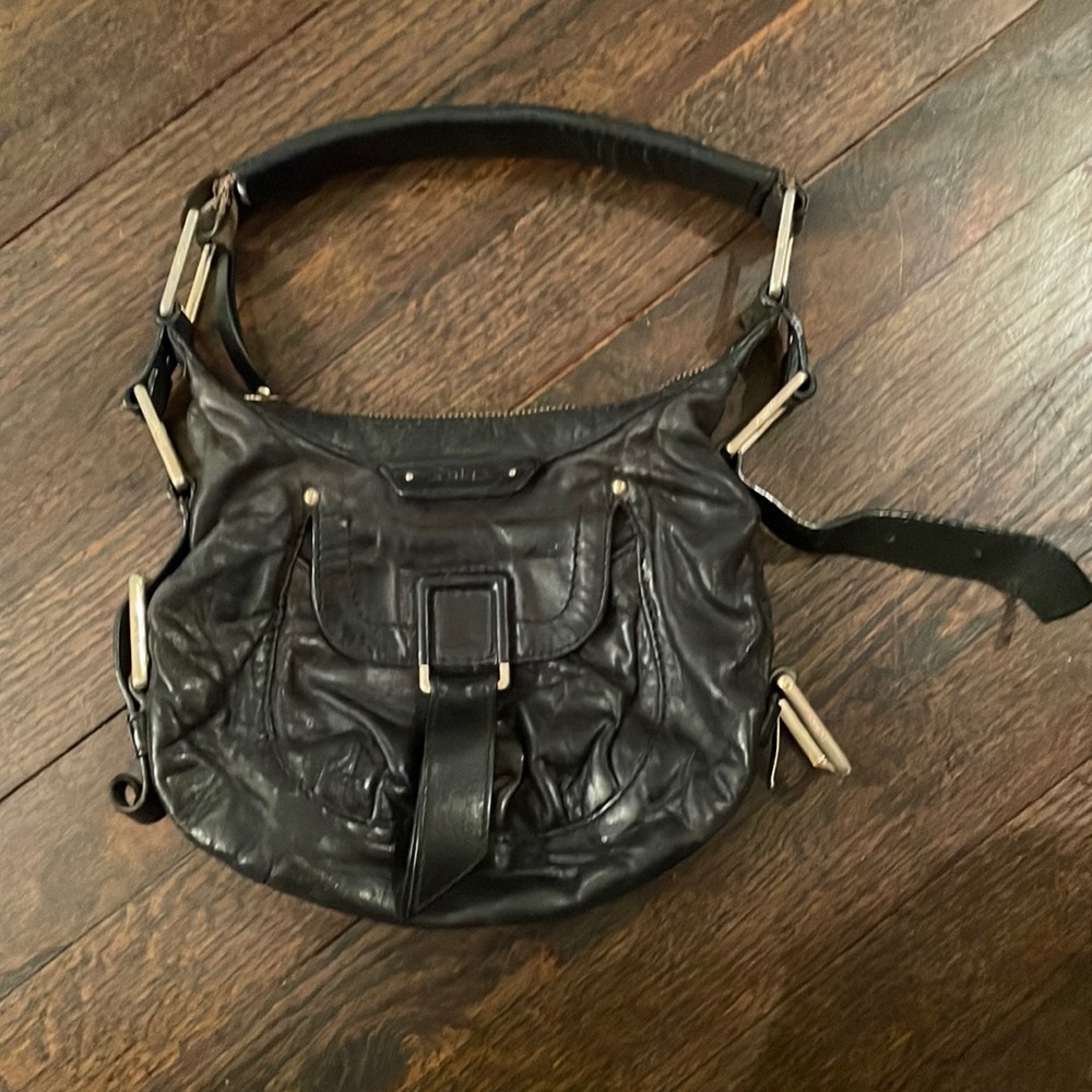 Botkier black small handbag with gold hardware